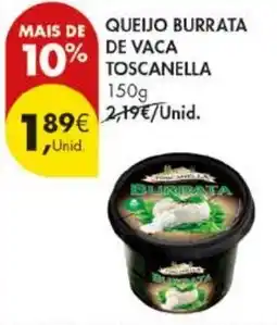 Pingo Doce Queijo burrata de vaca toscanella promoção