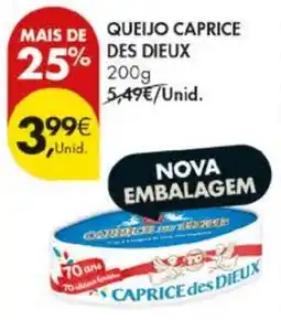 Pingo Doce queijo caprice des dieux promoção