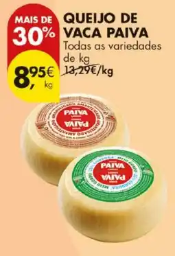 Pingo Doce Queijo de vaca paiva promoção