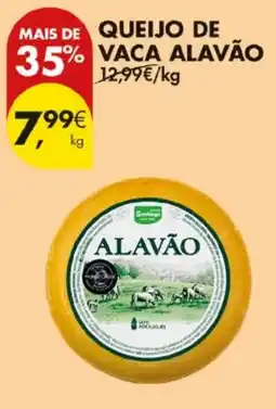 Pingo Doce Queijo de vaca alavão promoção