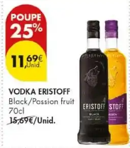Pingo Doce Vodka eristoff black/passion fruit promoção