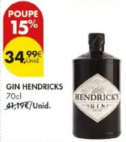 Pingo Doce gin hendricks promoção