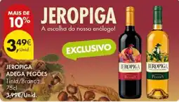 Pingo Doce jeropiga adega pegoes tinta/branca promoção