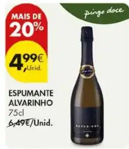 Pingo Doce Espumante alvarinho promoção