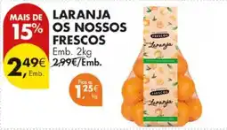 Pingo Doce Laranja os nossos frescos promoção