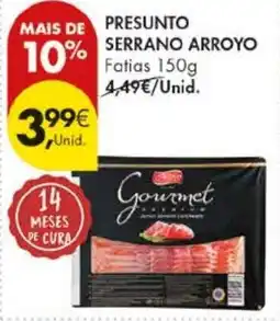 Pingo Doce Presunto serrano arroyo promoção