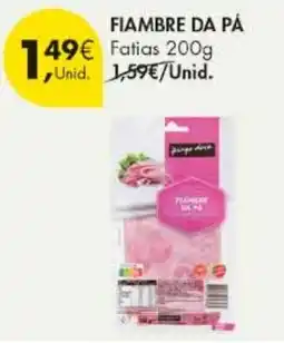 Pingo Doce Fiambre da pã promoção