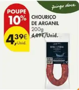 Pingo Doce Chouriço de arganil pingo doce promoção