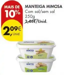 Pingo Doce Manteiga mimosa promoção