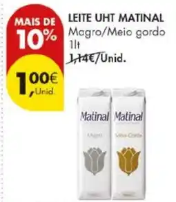 Pingo Doce Leite uht matinal promoção