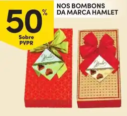 Continente nos bombons da marca hamlet promoção