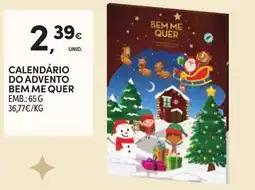Continente Calendário do advento bem me quer promoção