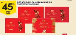 Continente Nos bombons da marca caja roja promoção