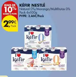 Pingo Doce Kéfir Nestlé promoção
