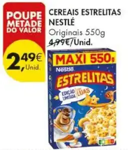Pingo Doce Cereais estrelitas nestlé promoção