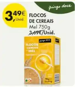 Pingo Doce Flocos de cereais mel pingo doce promoção