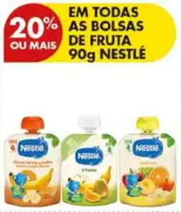 Pingo Doce Bolsas de fruta nestlé promoção