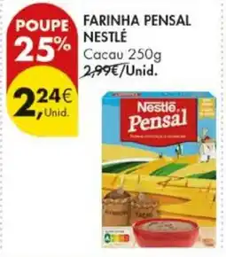 Pingo Doce Farinha pensal nestlé cacao promoção
