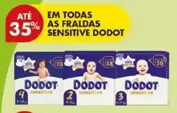 Pingo Doce Em todas as fraldas sensitive dodot promoção
