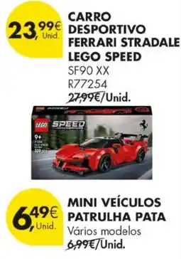 Pingo Doce lego speed carro desportivo ferrari stradale sf90 xx promoção