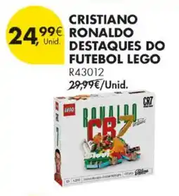 Pingo Doce Cristiano ronaldo destaques do futebol lego promoção