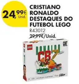 Pingo Doce Cristiano ronaldo destaques do futebol lego promoção