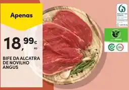 Continente Bife da alcatra de novilho angus promoção