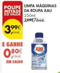 Pingo Doce limpa máquinas da roupa xau promoção