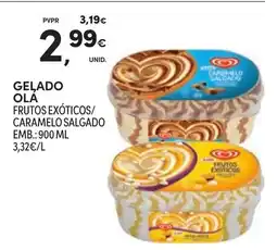 Continente gelado ola frutos exóticos promoção