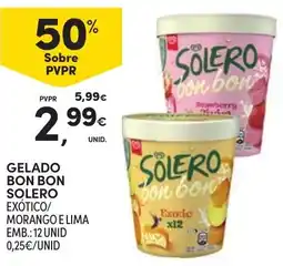 Continente Gelado bon bon promoção