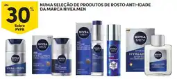 Continente Nivea men numa seleção de produtos de rosto anti-idade promoção