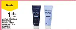 Continente Creme de mãos nutritivo hidratante/intensivo sos mylabel promoção