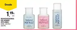 Continente Removedores de verniz mylabel promoção