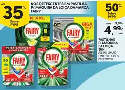 Continente pastilhas p/ máquina da loiça sun promoção