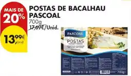 Pingo Doce postas de bacalhau pascoal promoção