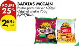 Pingo Doce batatas mccain promoção