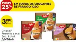 Pingo Doce Crocantes de frango iglo promoção