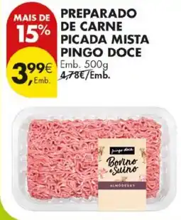 Pingo Doce Preparado de carne picada mista pingo doce promoção