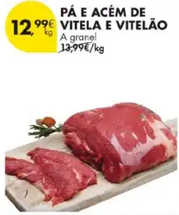 Pingo Doce Pá e acém de vitela e vitelão promoção