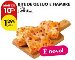 Pingo Doce Bite de queijo e fiambre promoção