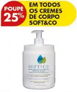 Pingo Doce Creme hidratante corpo soft&co promoção