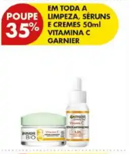 Pingo Doce Em toda a limpeza, séruns e cremes vitamina c garnier promoção