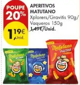 Pingo Doce Aperitivos matutano promoção