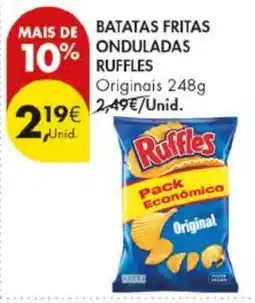 Pingo Doce batatas fritas onduladas ruffles promoção