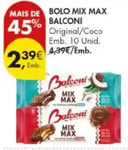 Pingo Doce Bolo mix max balconi promoção