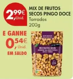 Pingo Doce Mix de frutos secos pingo doce promoção