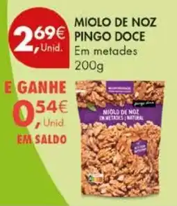 Pingo Doce miolo de noz pingo doce promoção