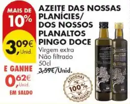 Pingo Doce azeite das nossas planícies dos nossos planaltos pingo doce promoção