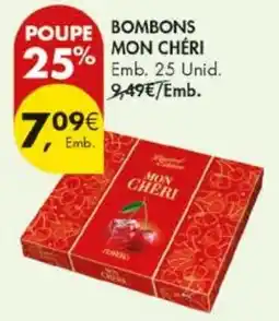 Pingo Doce bombons mon chéri promoção