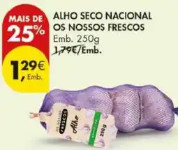 Pingo Doce Alho seco nacional os nossos frescos promoção